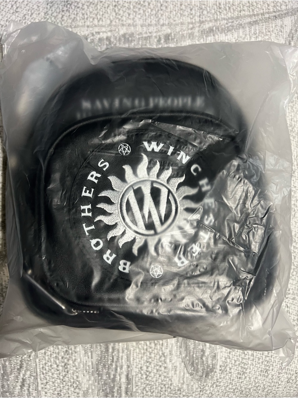 NWT Brothers Winchester Logo Crossbody Bag